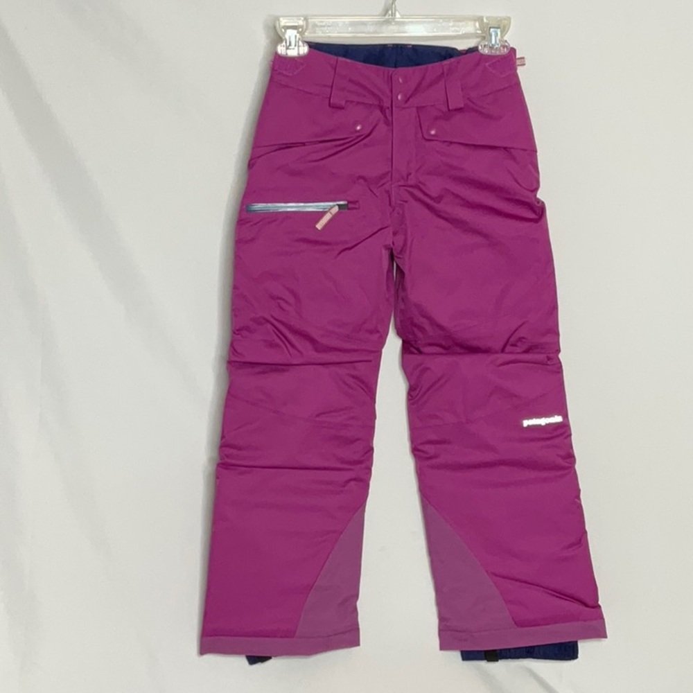Patagonia Girls Snowbelle Pants Amaranth Pink NWT Size S (7-8) - Picture 2 of 14